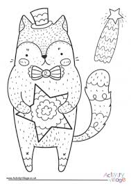 Fireworks, barbeque, ice cream, red, white, and blue. Fourth Of July Colouring Pages