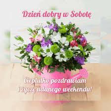 Fine, you have a nice weekend too, doctor. Dzien Dobry W Sobote Pozdrawiam Zycze Udanego Weekendu Zyczenia Na Gifyagusi Pl