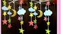 Silver Glitter Moon Png