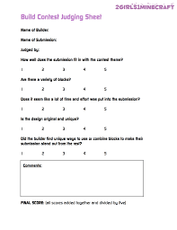 Baking Contest Judging Sheet Cooking Contest Baking Contest Christmas Contests