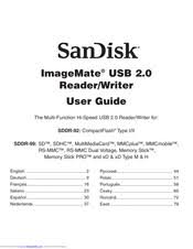 Driver for sandisk imagemate sddr 88 for mac. Sandisk Imagemate Sddr 99 Manuals Manualslib