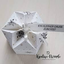Anleitung Box Mit Sternverschluss Kreative4wande Geschenkbox Basteln Anleitung Weihnachtsverpackungen Basteln Geschenkbox Basteln