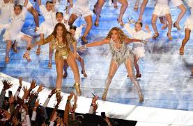 Last year's super bowl halftime show featured performances from maroon 5, travis scott, and big boi. Photos Of Shakira And Jlo In The 2020 Super Bowl Halftime Show The Boston Globe