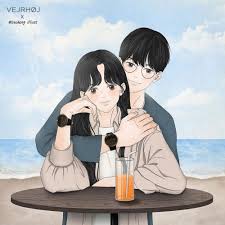 Kumpulan gambar kartun romantis terbaru. 12 Ilustrasi Manis Pasangan Muda Romantis Bak Drama Korea