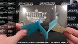 Supreme court basketball is an organization which provides basketball instruction to players at all age and skill levels. Michael Jordan 2018 Nba Supreme Hard Court Basketball 2 Box Random Players 19 Youtube