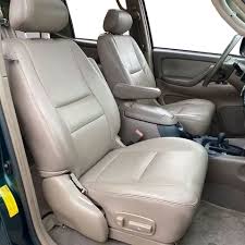 Toyota · 1 decade ago. Toyota Sequoia Katzkin Leather Seats 2001 2002 2003 2004 Autoseatskins Com