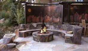 Hinreissend Schone Grillecke Grillecke Garten Feuerstelle
