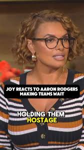@joytaylortalks reacts to Aaron Rodgers taking his time deciding