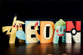 Then check out some of our other projects. Pokemon Paper Mache Letters Cost Is Per Letter Etsy Pokemon Birthday Party Pokemon Letters Pokemon Party