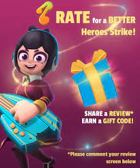 These codes will get you a head start in the game and will help give you a boost forward in powering up your character! Heroes Strike Your Voice Matters Rate Here Facebook