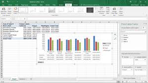 Chart Data Tables And Excel Pivot Charts Dummies