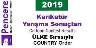 Pencere Ulke Siralamasina Gore 2019 Karikatur Yarisma Sonu Karikatur Mizah Tarih