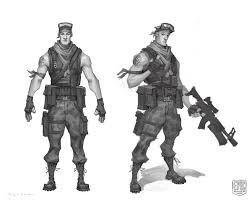 Fortnite Soldier Concept Art Concept Art Character Design Inspiration Character Art