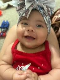 Locally available hot pink headband bows for 3-month-olds?