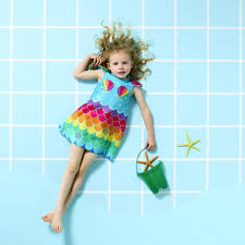 1750 x 2500 jpeg 599 кб. Girls Mermaid Costume Dress By Wild Things Funky Little Dresses Notonthehighstreet Com