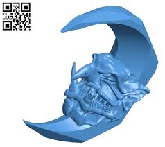 Bad Moon B004793 File Stl Free Download 3d Model For Cnc And 3d Printe Download Free Stl Files In 2020 Stl Free Download 3d Human