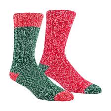 Actually the stocking was so big the kid stocking no.2 in cascade 220, which is great for color work. Mast General Store Christmas Socks Two Pack