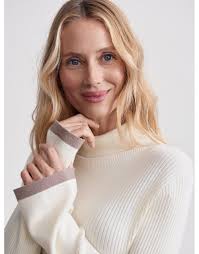 Varley Ravena Rib Knit High Neck Top