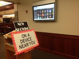 New Ebook Display Tlchat Library Book Displays Library Displays School Library Displays