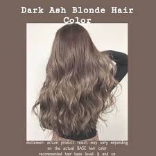 It could be described as cool platinum, and looks best on lighter complexions with lighter eye colors. Dark Ash Blonde Hair Color Beauty Personal Care Hair On Carousell