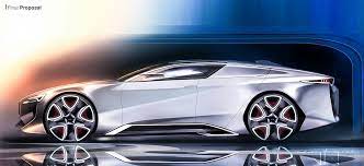 kia k6 sport sedan project on behance カー お気に入り スケッチ