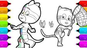 Displaying 1 owlette printable coloring pages for kids and teachers to color online or download. Pj Masks Owlette Gekko Catboy Drawing And Coloring For Kids