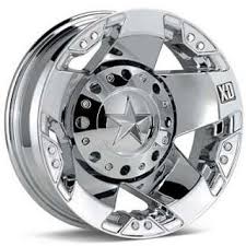 Black And Chrome 8 Lug Wheels 17 Inch Wheels Rims Ford F350 Truck Dually Chrome 8x170 8 Lug Xd Wheel Rims 17 Inch Wheels Chrome Wheels