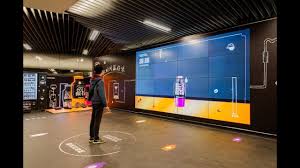 Nescafe S Interactive Dooh Game At Shanghai Metro Station Stdecaux Interactive Advertising Interactive Metro Station