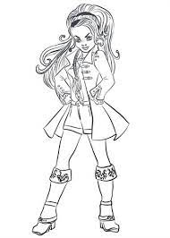 Descendants is a disney channel original movie that premiered on july 31, 2015. Kids N Fun Com 15 Coloring Pages Of Disney Descendant Wicked World