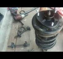 Honda Odyssey Strut Mount and Sway Bar Link Replacement