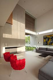 T Shaped Contemporary Mexican House Interior Architecture Design Contemporary Home Decor Living Room Design Modern