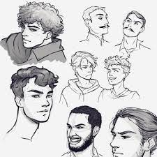 Elena On Instagram Dudes Draw Drawing Sketching Sketch Boys Practicing Face Faces Digitalart Digita Boy Hair Drawing Cartoon Drawings Cartoon Hair