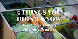 5 Things You Didn T Know About Your Fridge S Humidity Drawers The Maids Blog