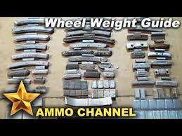 Different Types Of Wheel Weights Lead Bullet Casting Youtube
