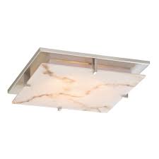 Low Profile Decorative Alabaster Ceiling Trim For Recessed Lights