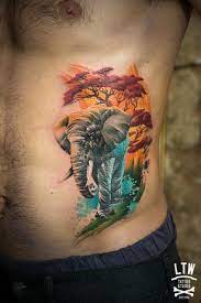 Elephant By Jon Pall Elephant Tattoos Chest Piece Tattoos Tattoos