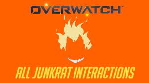 Junkrat synergies well with heroes that can lock down enemies and allow you to get the full damage from your grenades and quickly take out a team, this means mei, zarya are the top tier for combos. Overwatch All Junkrat Interactions Unique Kill Quotes Youtube