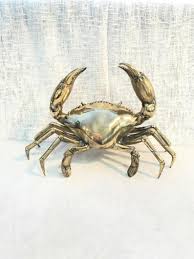 gold crab sculpture medium size in 2021 crab sculpture medium size