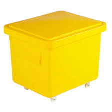 Please ensure that you use a qualified electrician to fit this light and remember close. Slingsby Mini Mobile Plastic Container With Close Fitting Lid 50 Kg Capacity Yellow Small Businesses Resources