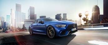 Mercedes Amg Gt 63 S 4matic 4 Door Coupe X 290 With Amg Carbon Package In Brilliant Blue Magno Mercedes Amg Mercedes Benz Models Amg