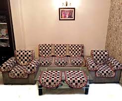 Find affordable home furnishings solutions, all in one store. Creativehub Red Black Checkered Velvet Design 5 Seater Sofa Cover Multicolour 12 Pieces Buy Online In Faroe Islands At Desertcart Productid 113343870