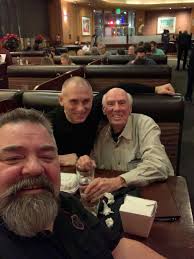 Had dinner with Ben Sutton aka (Crazy Benny) today and his son Roman, good  times!