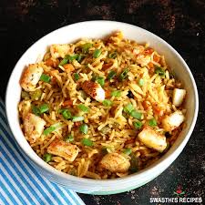 Singapore Fried Rice - Vegetarian dish