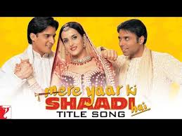 Mere Yaar Ki Shaadi Hai Song Uday Jimmy Sanjana Udit Narayan Sonu Nigam Alka Yagnik Youtube We hope you like the lyrics of aaj mere yaar ki shaadi song. mere yaar ki shaadi hai song uday jimmy sanjana udit narayan sonu nigam alka yagnik