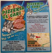 El gerente del hospital, ulahy beltrán, explicó que el hecho que se haya presentado un interesado no implica que ya esté seleccionado. Aqui Teneis Nuestra Carta Con Lista De Pizzeria El Cari Facebook