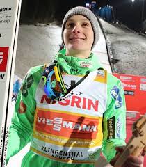 Das Gelbe Trikot Gehort Endlich Domen Ski Jumping Ski Jumper Stephan Leyhe