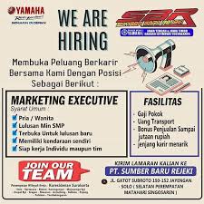 Loker purwodadi lulusan smp : Lowongan Kerja Yamaha Sbr Soloraya Juni 2020 Loker Swasta