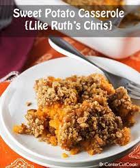 Sweet Potato Casserole Like Ruth S Chris Recipe Sweet Potato Casserole Recipes Cooking Recipes