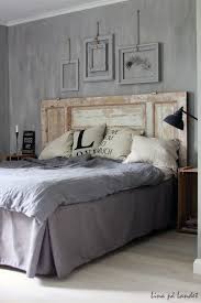 Letti matrimoniali, completi di contenitore. Testata Letto Vecchia Porta Camera Da Letto Shabby Testata Del Letto In Legno Testata Del Letto