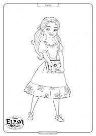 Elena of avalor coloring pages will appeal to fans of the popular animated series. Printable Elena Of Avalor Isabel Coloring Pages Disney Princess Coloring Pages Princess Coloring Pages Coloring Pages